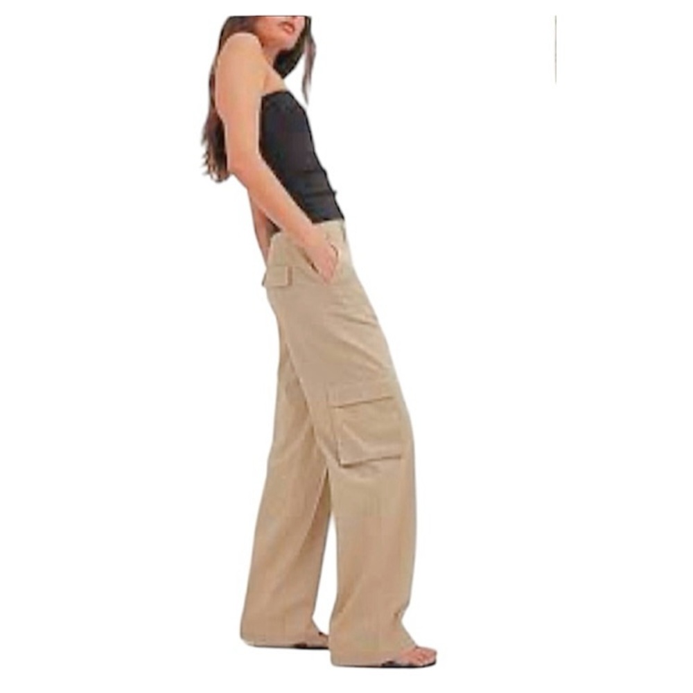 Pants Cargo pants 4th & Reckless in cream/beige NEW WITH TASGS Size S